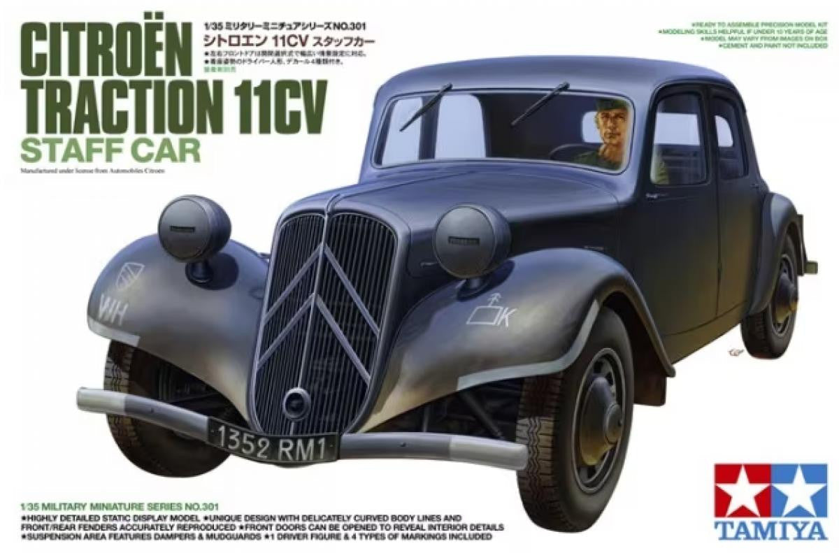 Tamiya 1/35 Citreon Traction 11CV Staff Car 35301